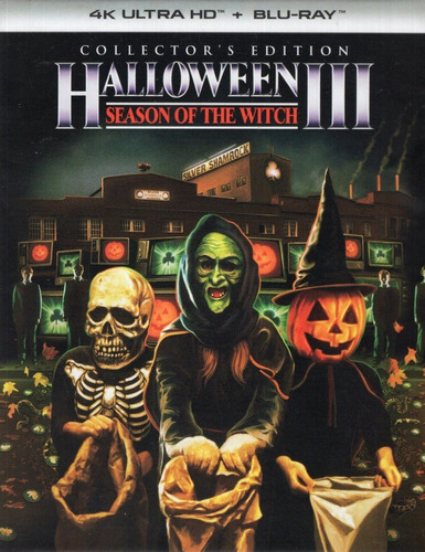 Halloween 3 Tres Collectors Pelicula 4k Ultra Hd + Blu-ray | Envío gratis