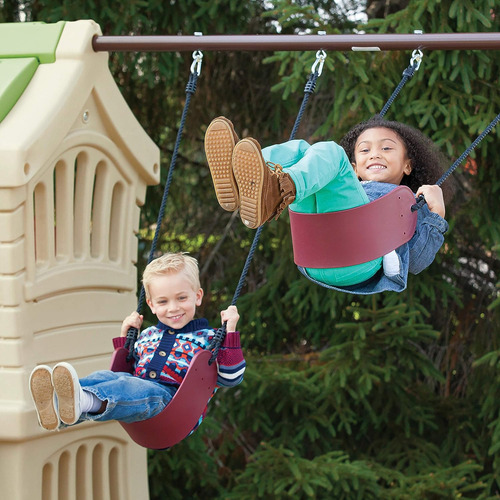 Paso2 Play Up Gym Set | Niños Swing Al Aire Libre Con Diapos