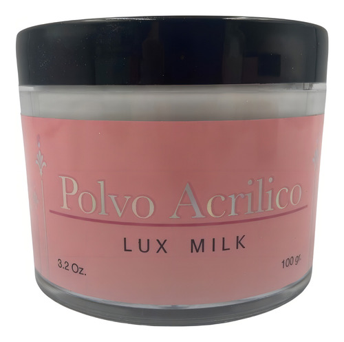 Polvos Acrílicos Básicos 100g Para Uñas Acrílicas. Nailux Color Lux Milk