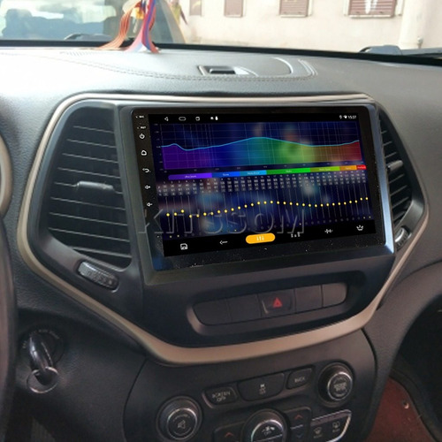 Central Multimídia Jeep Cherokee Android 9