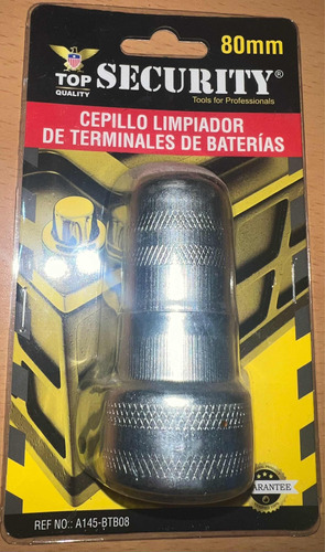 Cepillo Limpiador De Terminales/bornes De Batería Security