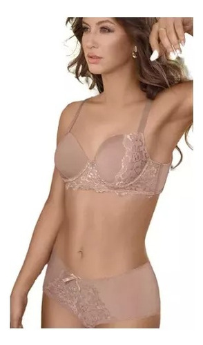 Conjunto Sigry Art 1568 De Microfibra Soft  Y Culotteless 