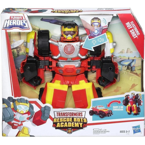 Transformers Playskool Rescue Bots Hot Shot Power Badge