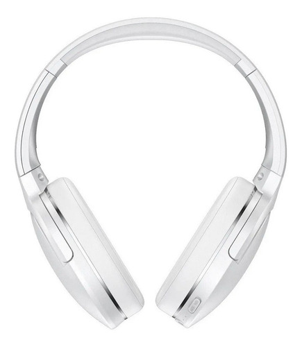 Headphone Branco Bluetooth Dobravel Baseus Audio Alto Fone
