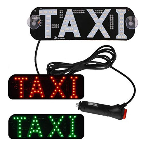 Luz De Taxi, Decoración De Luces Led De Taxi Cambio De...