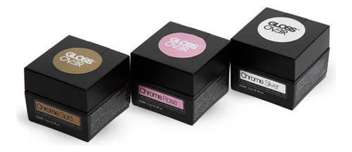 Kit Pigmentos En Gel Para Uñas Gloss Over Tonos Chroma 5g Cu