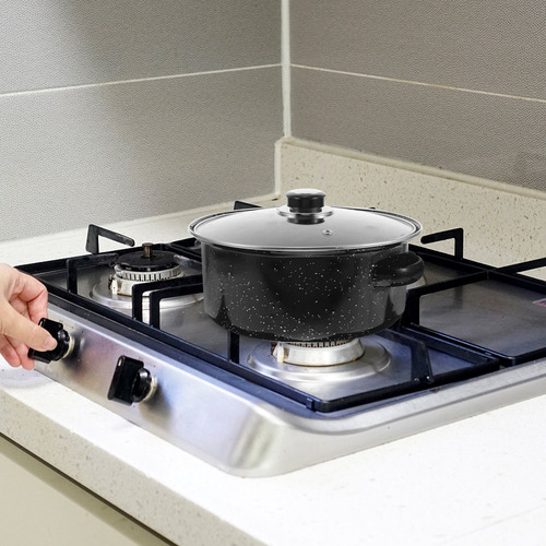 Sartén De Hierro Fundido Esmaltado Olla De Horno De Hierro F