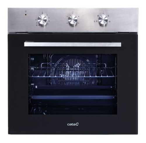 Horno empotrable multifunción, eléctrico Cata ME 6206 60L negro/acero inoxidable 220V-240V