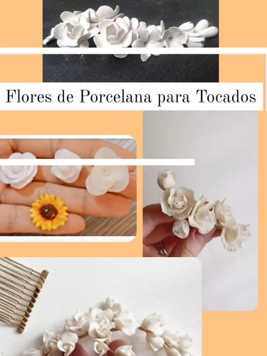 Curso Flores De Porcelana Para Tocados 