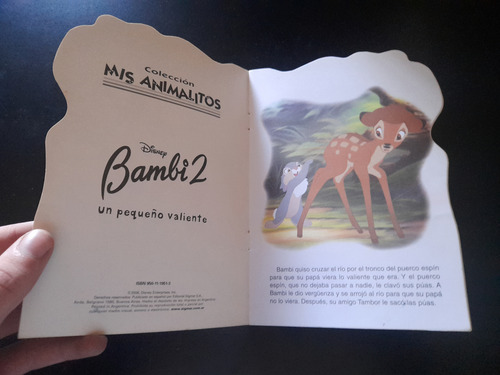 Colección Mis Animalitos Bambi 2 Un Pequeño Valiente Disney (Usado)