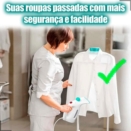 Ferro A Vapor Para Roupas Passador 110v Portátil Passar 800w