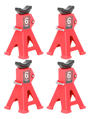 A Soporte Metal Rojo Rojo, 4 Piezas, Mini Aleación Alumi