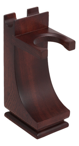 Soporte De Afeitado De Madera Maciza For Brochas De Afeitar