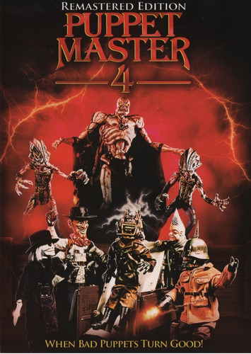 Puppet Master 4 Cuatro 1993 Gordon Currie Pelicula Dvd