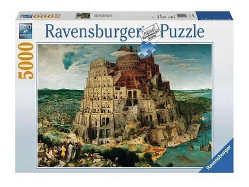 Imagen 1 de 2 de Ravensburger 5000 Pzs Brueghel: Torre 17423 Rdelhobby Mza