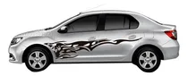 Comprar Calco Renault Logan Tattoo Flame Tunning Tuning Juego