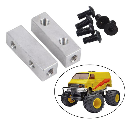 2 Soportes Para Servo Rc, Soportes Para Servo De Argén
