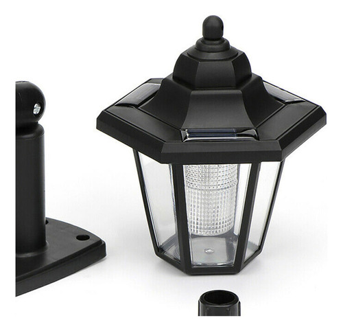 Luces De Pared Solares Hexagonales Led Retro De Guan