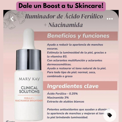 Suero Vit C+e + Concentrado Niacinamida Ac. Ferulico