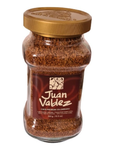 Café Liofilizado Premium Clásico Juan Valdez 300 Gr 