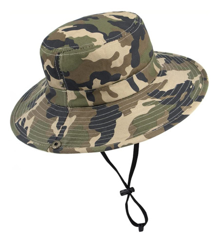 Camo-sun-hat Beach-bucket-sombrero Para Niños Al Aire Libre 