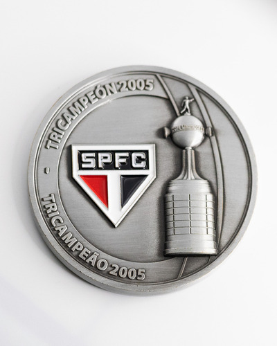 Medalhão Campeão Libertadores 2005 São Paulo Edição Especial
