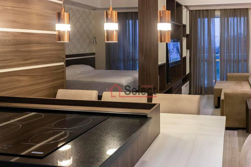 Studio Com 1 Dormitório À Venda, 50 M² Por R$ 455.000,00 - Mooca - São Paulo/sp - St0099