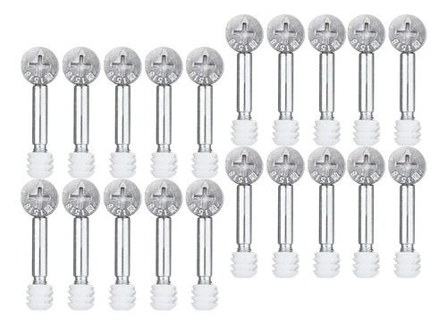 Conector De Tablero De Muebles 3 En 1, Tornillo De Ajuste De