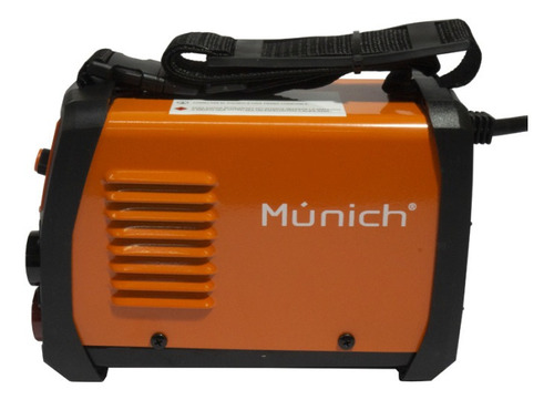 Imagen 2 de 4 de Soldadora inverter Múnich MI-130 naranja y negra 60Hz 110V