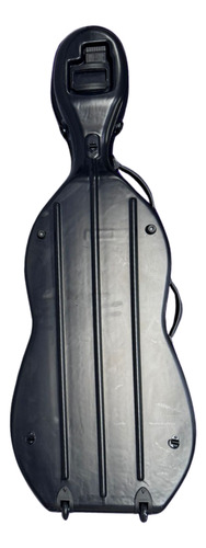 Estojo Case Cello Violoncelo Fibra Luxo Térmico 4/4 Jahnke Cor Azul-4/4