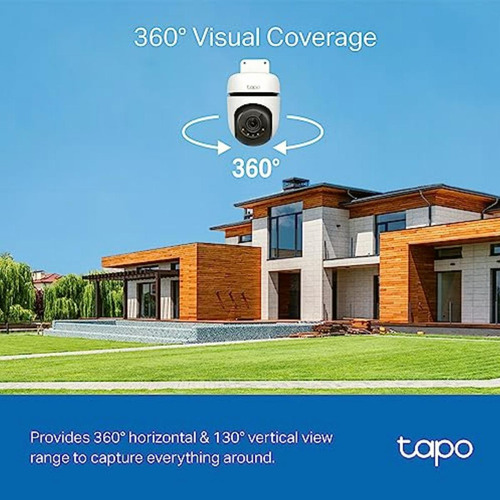 Tp-link Cámara Ip Smart Wifi Domo Ir Tapo C510w 2304x1296