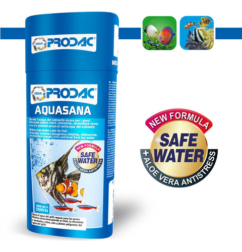 Anticloro Para Acuario. Prodac Aquasana 100ml