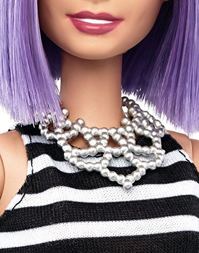 Muñeca Barbie Fashionistas 18 Va-va-violeta - Original