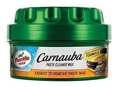 Cuidado De Pintura - Turtle Wax T-5a Carnauba Pasta De Limpi