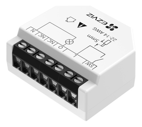 Rele Wifi Ezviz T35-w Inalambrico Smart Iluminacion Control