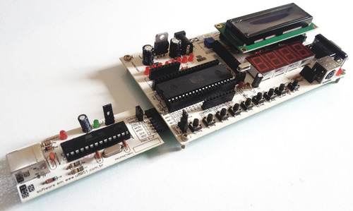 Kit E Gravador Microcontrolador Atmel At89s52