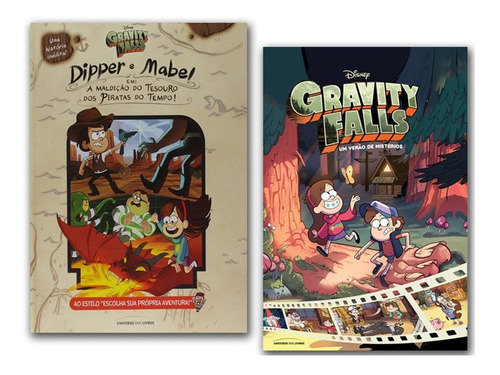 Gravity Falls Um Verão De Mistérios + Maldição Tesouro Perdi