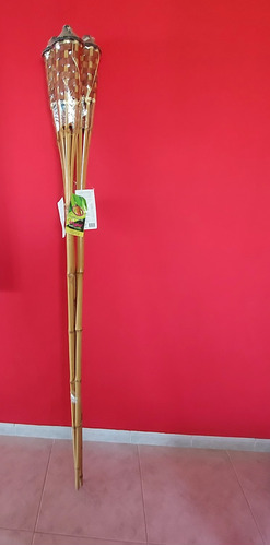Antorchas De Bambú Nuevas Excelente Calidad