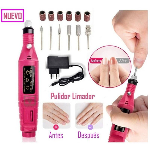Imagen 9 de 9 de Pulidor De Uñas Mar -110 Máquina Pulidora De Uñas