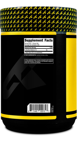 Suplemento Primaforce De Malato De L-citrulina En Polvo 500