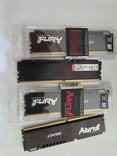 Memória Ram Kingston 32gb Ddr5 5600 Gamer Kf556c40bb-32 5600