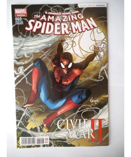 Amazing Spiderman 03 Civil War 2 Televisa