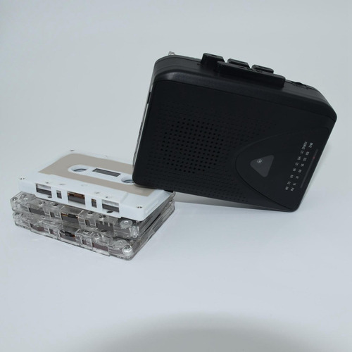 Yi Walkman Cassette Player Vintage Style Fm Am Radio