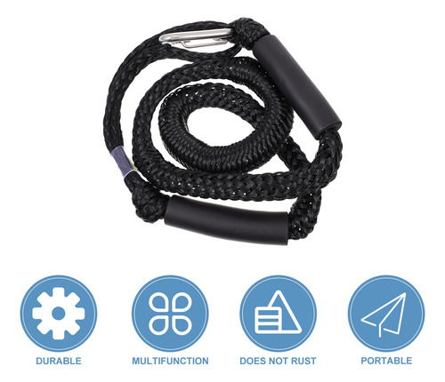 Boat Elastic Dock Lines Dock Yacht Mooring Rope Boat Accesso