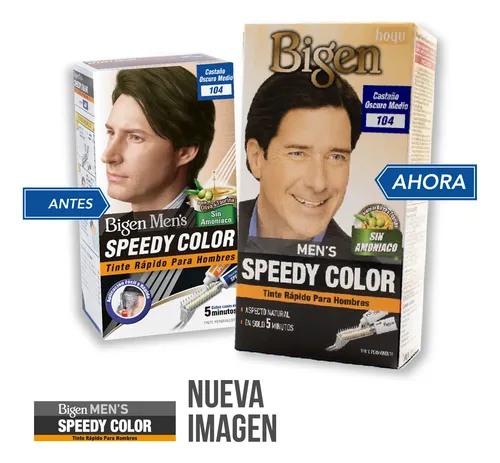 Bigen Tinte De Cabello Hombre Castaño Oscuro #104