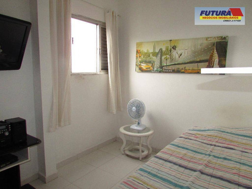 Apartamento Com 3 Dormitórios À Venda, 66 M² Por R$ 280.000,00 - Boa Vista - São Vicente/sp - Ap0063