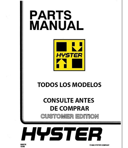 Manual De Partes : Gruas Hyster