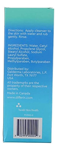 Differin Balancing Cleanser, 4 Fl Oz (paquete De 2)