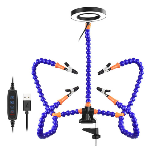 Multi-function Support Solder Third With Hand Magnifying