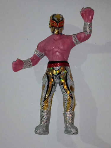 Figura Muñeco Lucha Libre Luchador Caristico Custom Tela